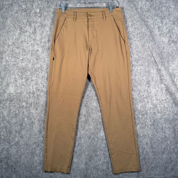 Bylt Other - BYLT Premium Basics Everyday Jogger Pants Men 33 Measures 31x30 Brown Slim Fit